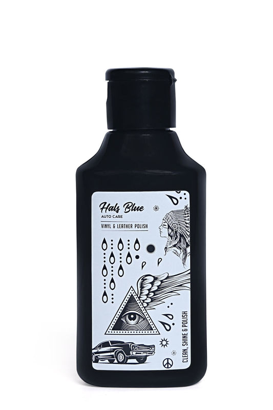 Hals Blue Vinyl & Leather Polish - 150 ml