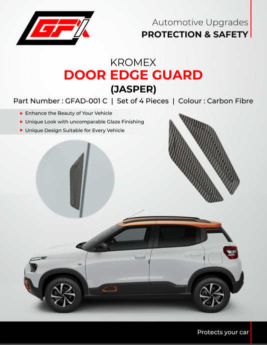 GFX Car Door Edge Guard Scratch Protector (4Pcs), Kromex (JASPER)