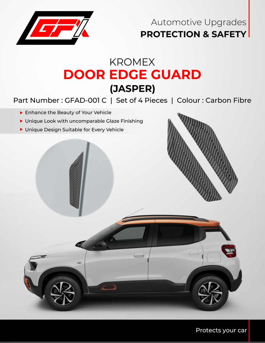 GFX Car Door Edge Guard Scratch Protector (4Pcs), Kromex (JASPER