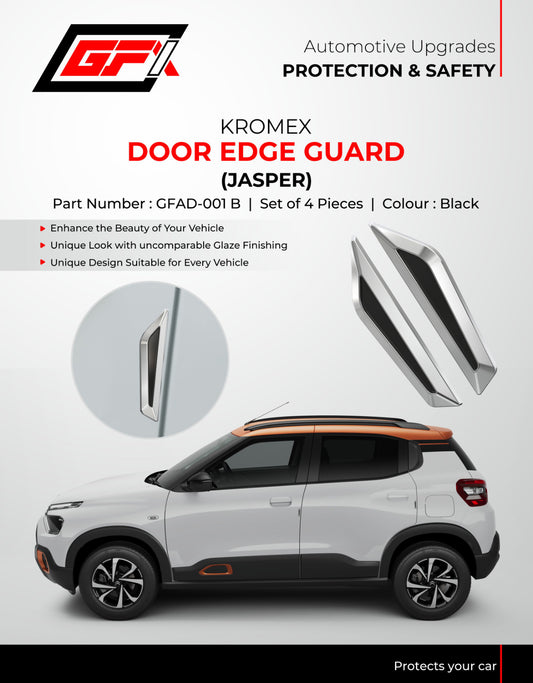 GFX Car Door Edge Guard Scratch Protector (4Pcs), Kromex (JASPER)