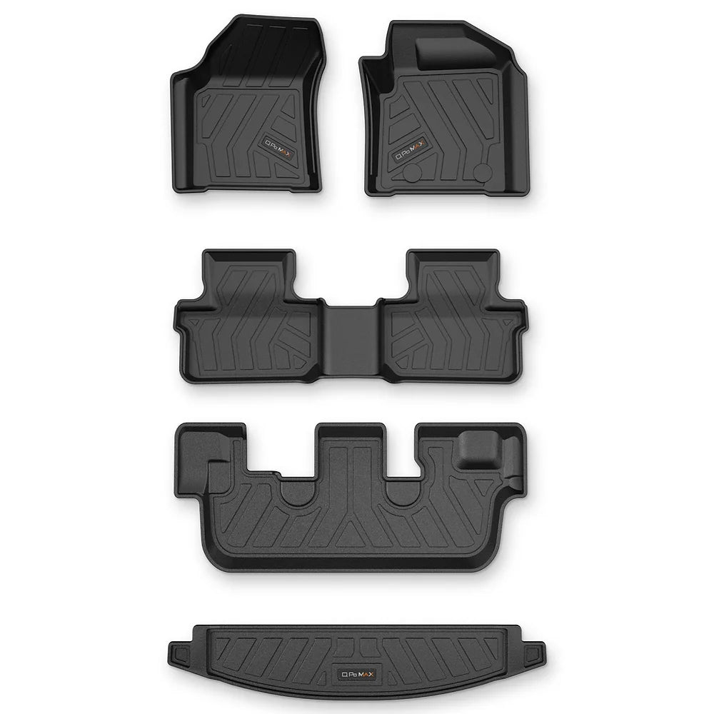 QPoMax Premium Life Time Mats Compatible with TATA Safari 2023