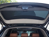 Car Rear Window Sunshade/Curtain 1pc Compatible with Ford Figo Aspire, Black