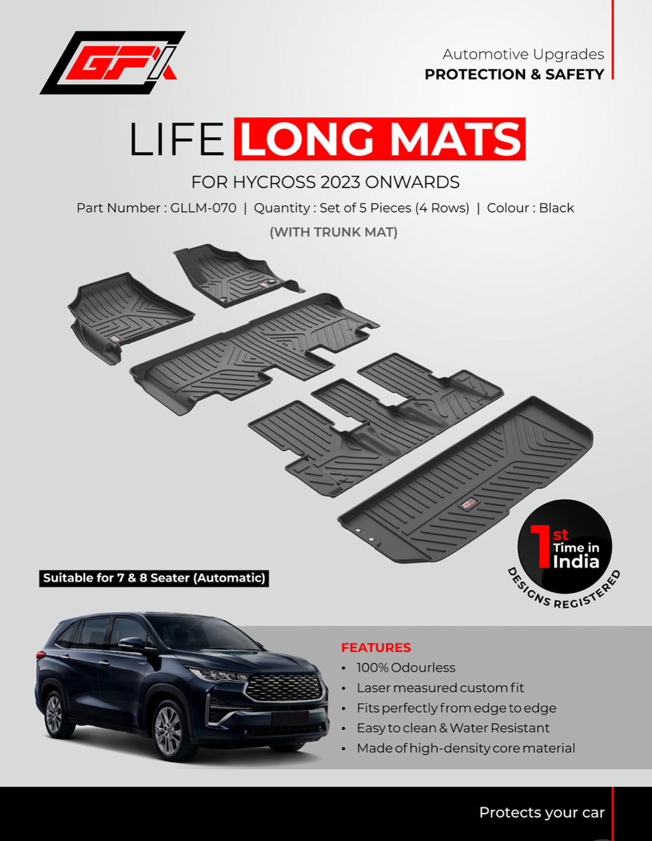 Toyota hilux store invincible floor mats