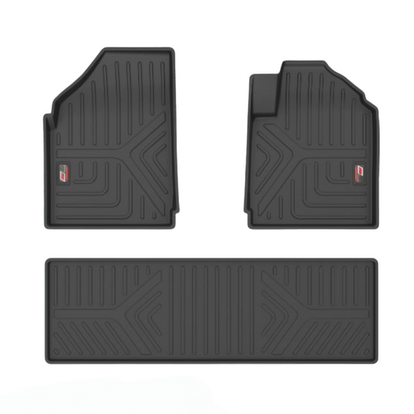 GFX Car Floor Mats Premium Life Long Foot Mats Compatible with MG Windsor EV 2024 Onwards, Black