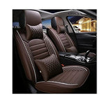Leatherette Custom Fit Front and Rear Car Seat Covers Compatible with Nissan Magnite