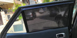 Zapcart Slip-On Side Window Non-Magnetic Sun Shades Compatible with Hyundai Exter - Set of 4 Pcs.
