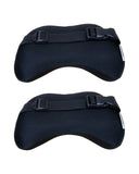 GFX Black Soothing Superior Orthopedic Neck Support Cushion for Comfortable Car Rides, Set of 2 Pcs.