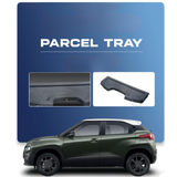 Injection Moulded OEM Type Adjustable Parcel Tray Compatible With TATA Punch 2026 Onwards, 1 Unit