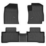 QPOMax All Weather Life Time Mats Compatible with Mahindra 3XO (Automatic), Black