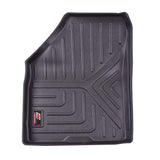 GFX Premium Life Long Car Floor Mat Compatible with Brezza 2016 Onwards (Black)