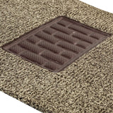 Universal Beige Car Noodle Mats - Set of 4