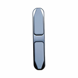 Car Door Edge Guard Scratch Protector (4Pcs), Chrome & Grey