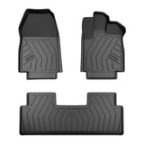 QPOMax All Weather Life Time Mats Compatible with Mahindra XEV 9e, Black