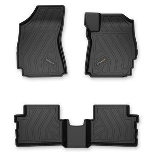QPOMax All Weather Life Time Mats Compatible with TATA Nexon 2023 Onwards (Manual Transmission), Black