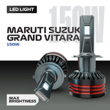 QPO GLO 150 W LED Light Compatible with Maruti Suzuki Grand Vitara, Set of 2