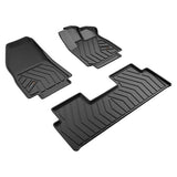 QPOMax All Weather Life Time Mats Compatible with Mahindra XEV 9e, Black