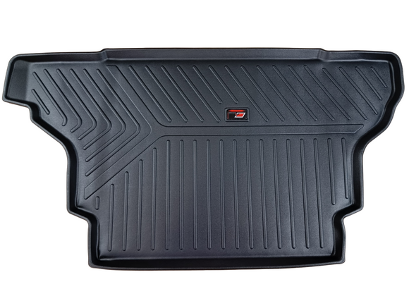 GFX Rear Waterproof Tray Boot Trunk Mat Compatible with Honda Amaze 3d Gen 2024 Onwards, Black