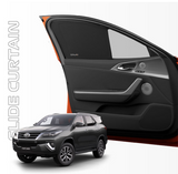 QPOFit Side Curtains For Toyota Fortuner Neo Drive, Set of 4