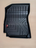 GFX Car Floor Mats Premium Life Long Foot Mats Compatible with TATA Curvv EV 2024 Onwards, Set Of 3 Pcs.