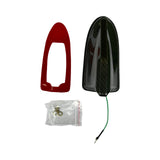 Carbon Fiber Universal Shark Fin Roof Antenna With AM/FM Signal Receiver