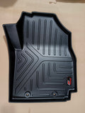 GFX Car Life Long Floor Mats Compatible with Hyundai Alcazar 2024 Onwards (With Trunk Mats), Set of 5 Pcs.