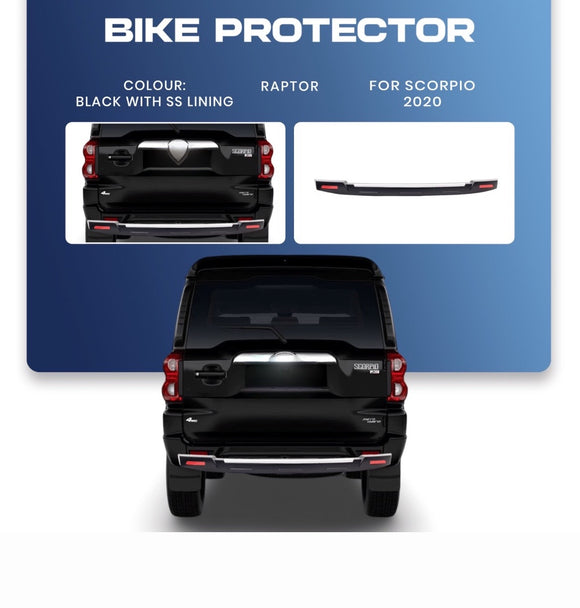 ABS Rear Guard With Fitting Brackets For Mahindra Scorpio