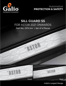 Galio Sill Guard Compatible With MG Astor - Set of 4 Pcs.