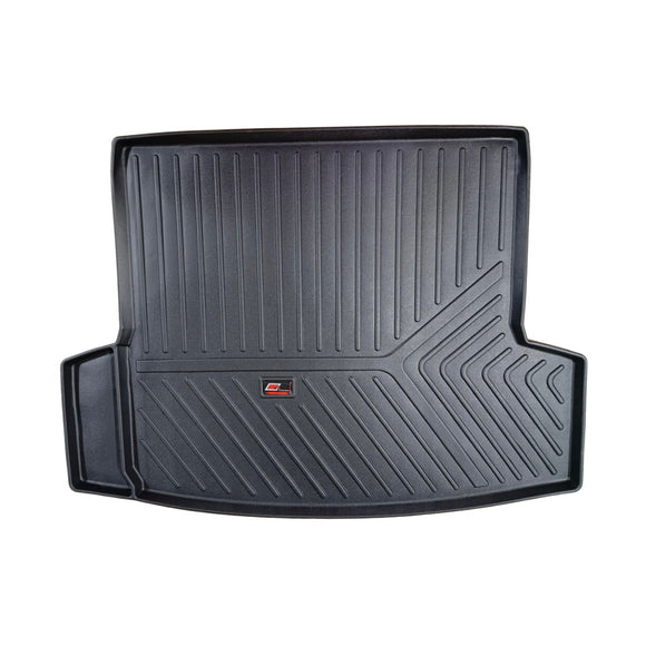 GFX Rear Waterproof Tray Boot Trunk Mat Compatible with TATA Curvv 2024 Onwards, Black