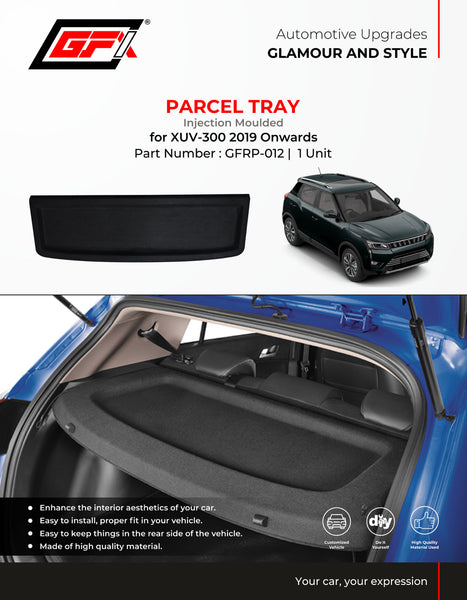 GFX Injection Moulded Parcel Tray Compatible With Mahindra XUV 300 20 Zapcart.in