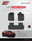 GFX Car Floor Mats Premium Life Long Foot Mats Compatible with Mahindra XEV 9e 2024 Onwards