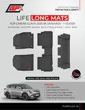 GFX Life Long Floor Mats Compatible with Kia Carens Clavis 2025 Onwards