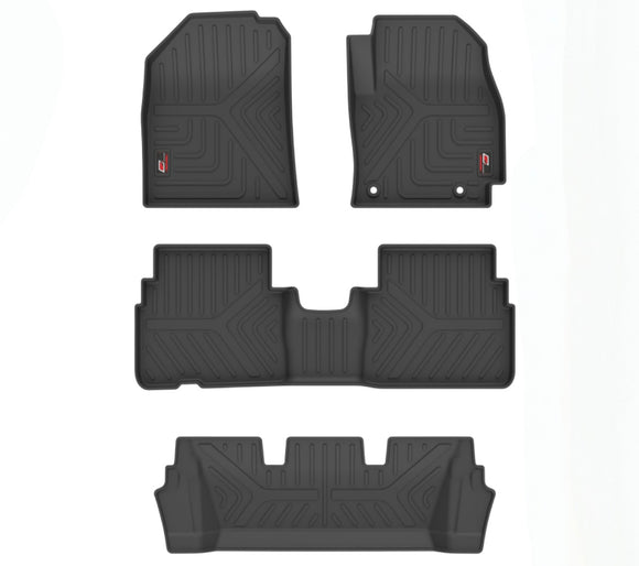 GFX Life Long Floor Mats Compatible with Kia Carens Clavis 2025 Onwards