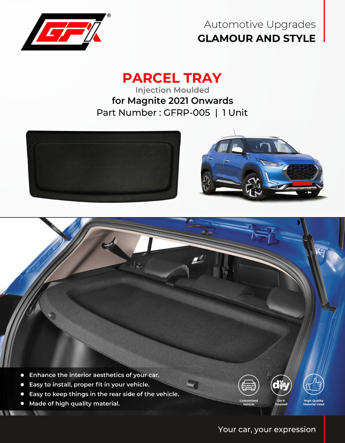 Parcel tray for brezza 2020 price online