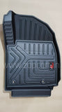 GFX Car Life Long Floor Mats Compatible with Kia Seltos 2026 Onwards, Black