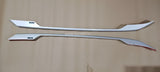 Silver & Black Roof Rails Compatible With Hyundai Venue 2025 Onwards - Set of 2 pcs.
