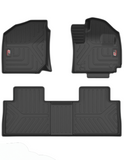 GFX Car Life Long Floor Mats Compatible with TATA Sierra 2025 Onwards (Automatic), Black