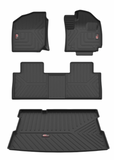 GFX Trunk & Floor Life Long Mats For TATA Sierra 2025 (Black), Automatic Transmission