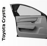 QPOFit Side Curtains For Toyota Innova Crysta 2016 Onwards, Set of 4