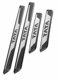 Techo Universal Scuff Plates Compatible with TATA Vehicles, Set of 4