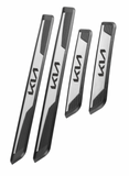 Techo Universal Scuff Plates Compatible with KIA Vehicles, Set of 4