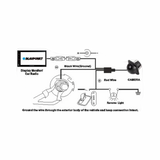 Blaupunkt BC DH4.3 Universal OE Fitment Type Rear Number Plate Camera with SD Picture Quality & Dynamic Guideline
