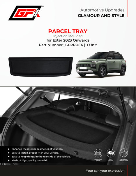 Ford figo parcel tray top