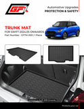 GFX Rear Tray Trunk or Boot Mat Compatible With Maruti Suzuki Swift 2024 Onwards
