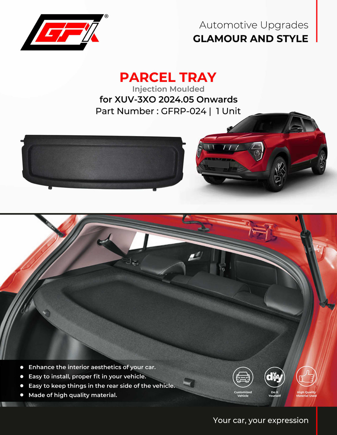 Santro xing speaker tray price online
