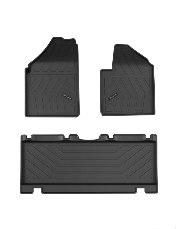 QPOMax All Weather Life Time Mats Compatible with MG Windsor EV, Black