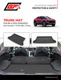 GFX Rear Waterproof Tray Boot Trunk Mat Compatible with Mahindra BE 6 eSUV 2025 Onwards, Black