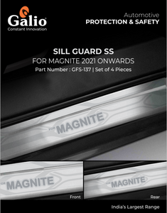 Galio Sill Guard Compatible With Nissan Magnite - Set of 4 Pcs.