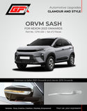 GFX ORVM Sash Compatible with TATA Nexon 2023 Onwards - Set of 2 Pcs.