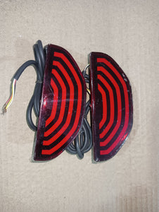 Rear Car Bumper Reflector LED Compatible With TATA Punch, Set of 2