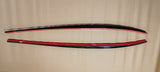 Black & Chrome Roof Rails Compatible With MG Windsor EV - Set of 2 pcs.